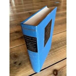 VTG Strategy & Organization text & cases in general management book 1973 harvard